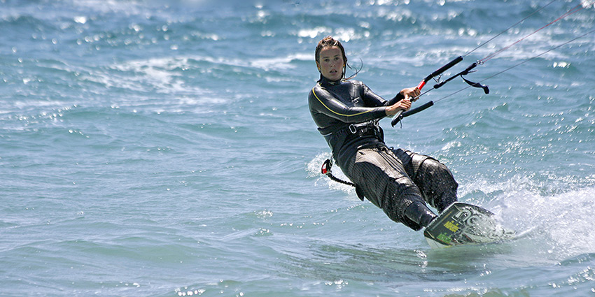 Prova på Kitesurfing bild